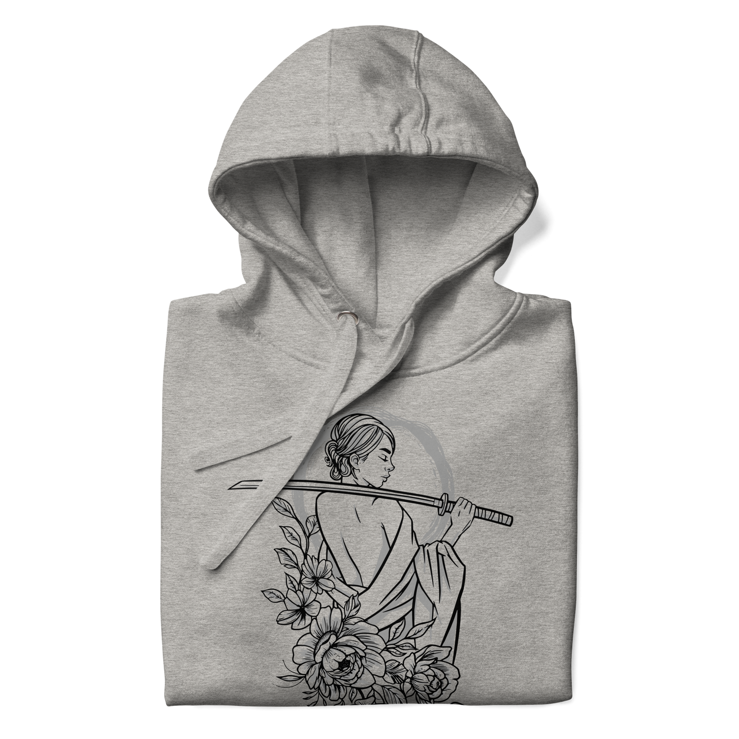 Hoodie Rose Samurai