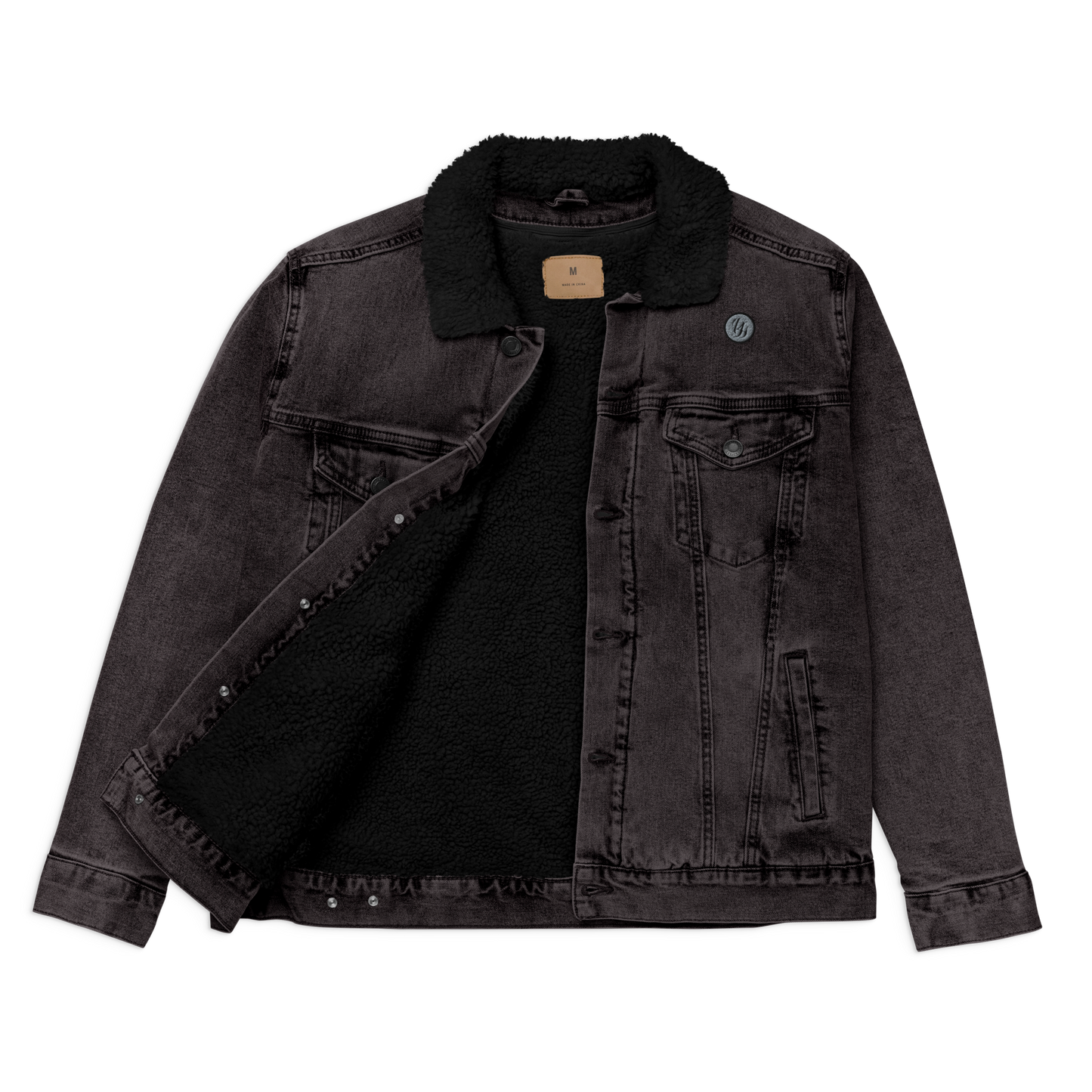Helakbay denim sherpa jacket