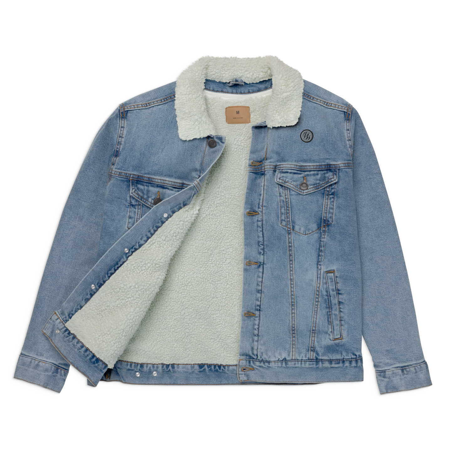 Helakbay denim sherpa jacket
