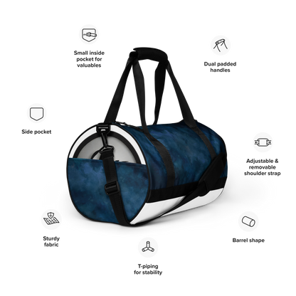 All-over print gym bag