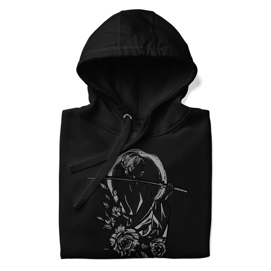 Hoodie Rose Samurai